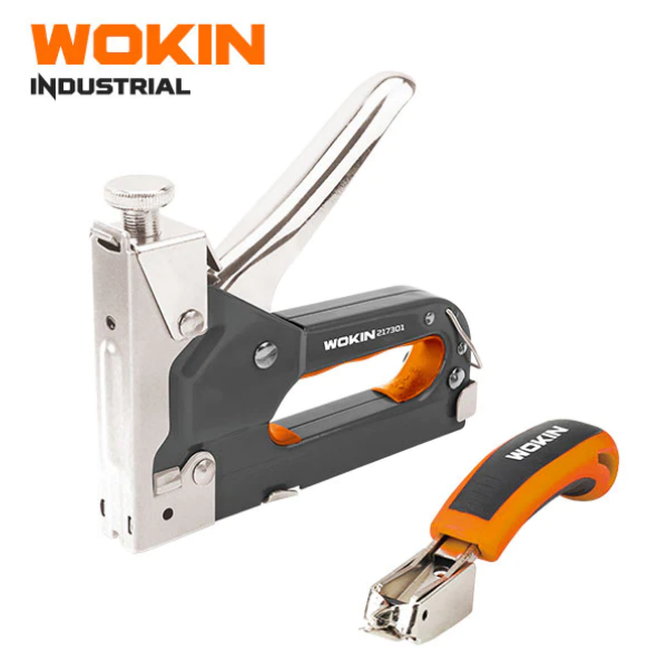 Wokin Heavy Duty 3 Way Hand Staple Gun & Staple Remover Set