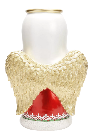 Kringle Express Folk Inspired Illuminated Angel