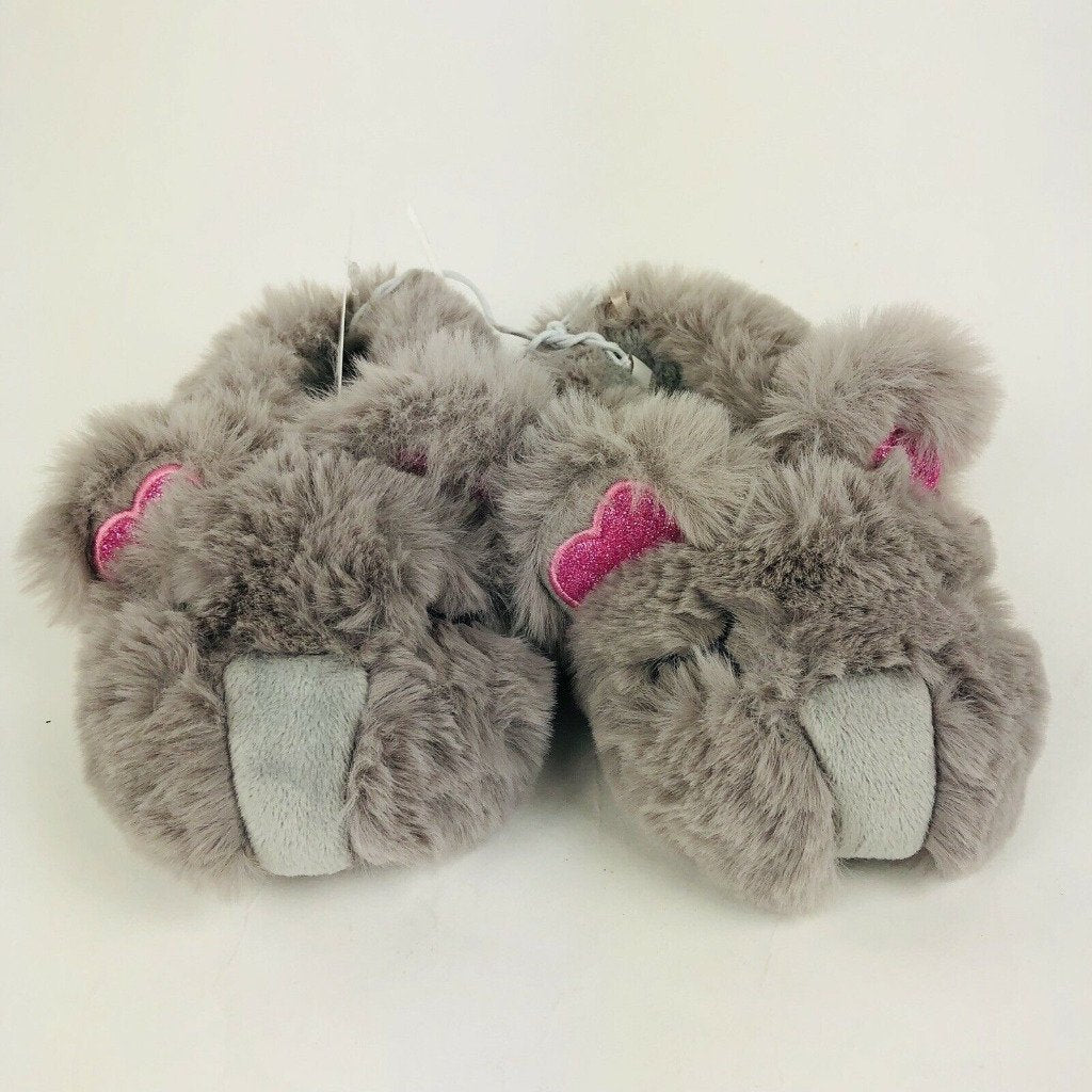 Cat & Jack Toddler Girls' Ava Slippers Gray Koala