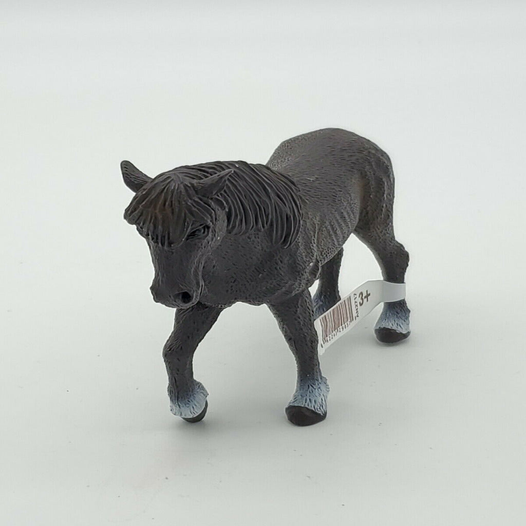 Terra By Battat Horse Percheron Dark Grey Horse