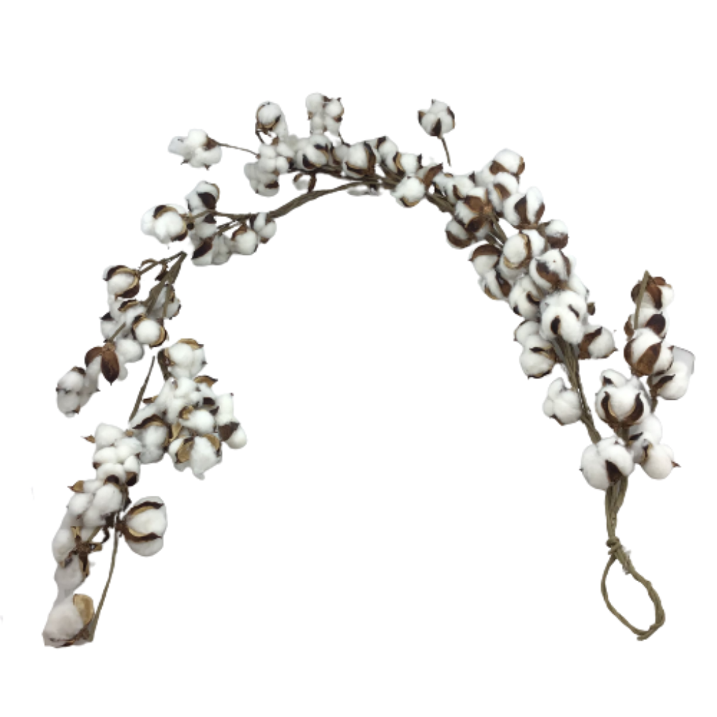 5 Foot Natural Cotton Garland