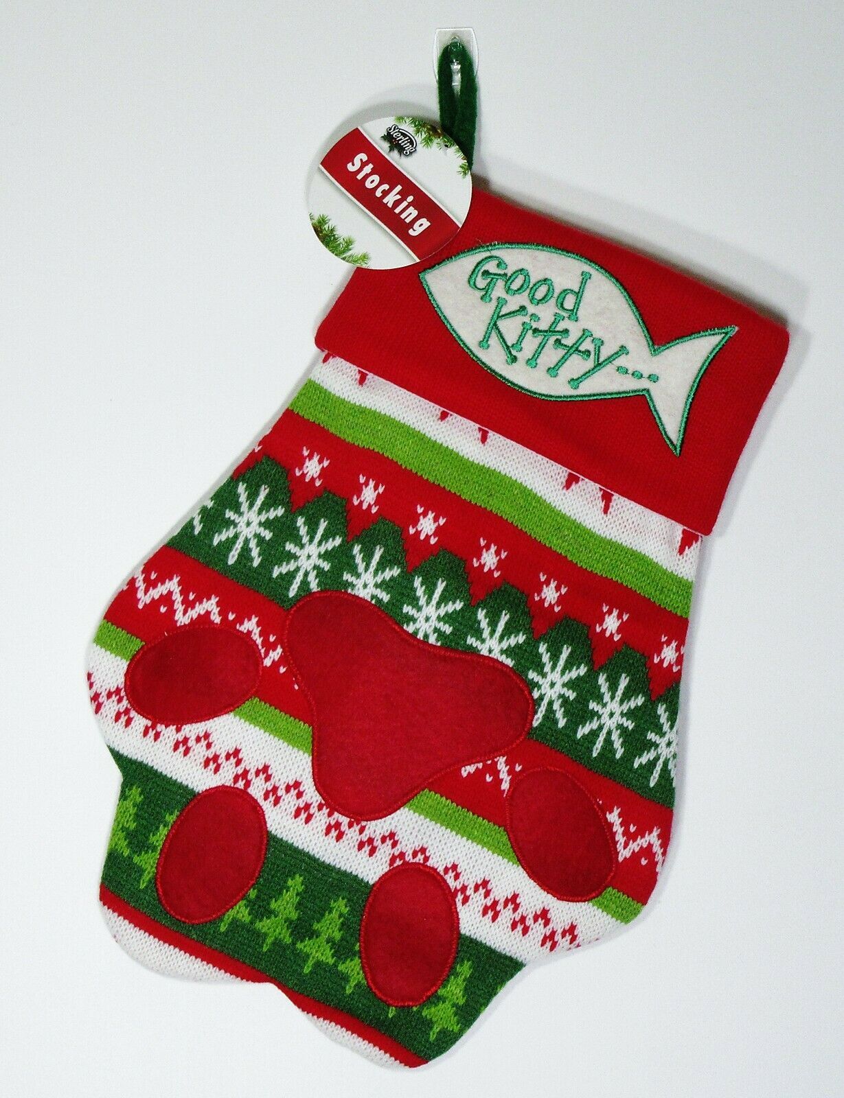 Good Kitty Holiday Stocking