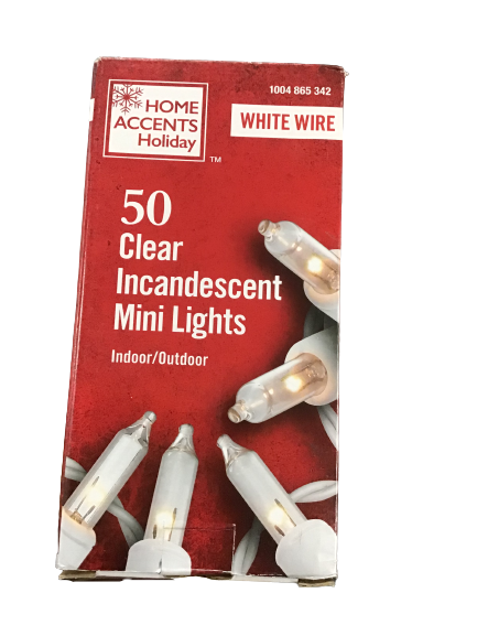 Holiday time 50 clear mini deals lights