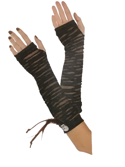Witch Doctor Fingerless Gloves