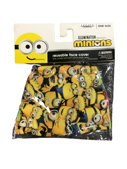 Minions Reusable Face Cover