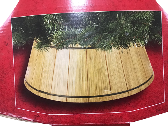 Home Accents Holiday 26 Inch Faux Wood Tree Collar