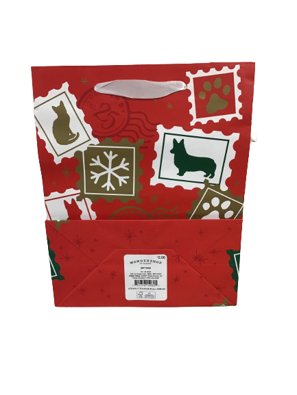 Wondershop Gift Bag Cats Dogs