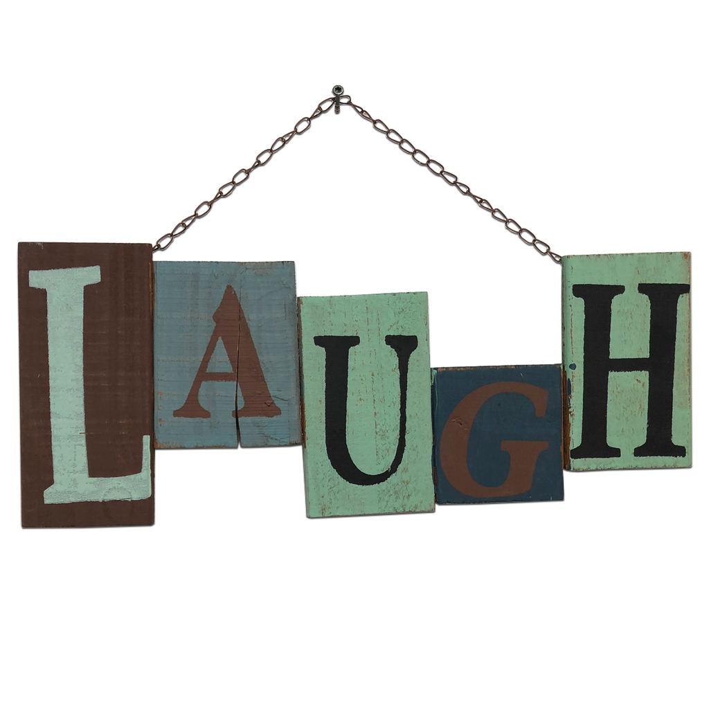 Multicolor Hanging Block Letters 2 Styles