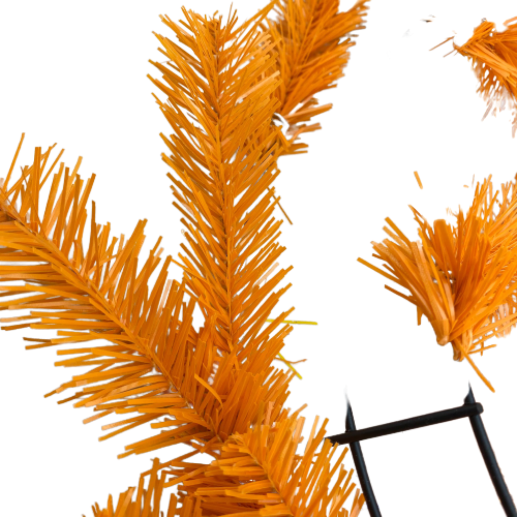 15 Inch Wire 25 Inch Oad Orange Work Wreath