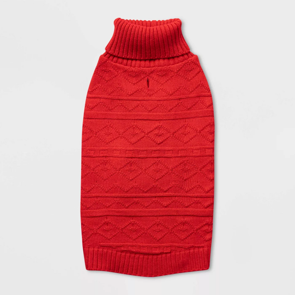 Wondershop Red Knit Holiday Sweater- Medium
