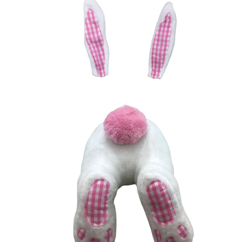 Pink And White Bunny Decor Kit 3 Piece