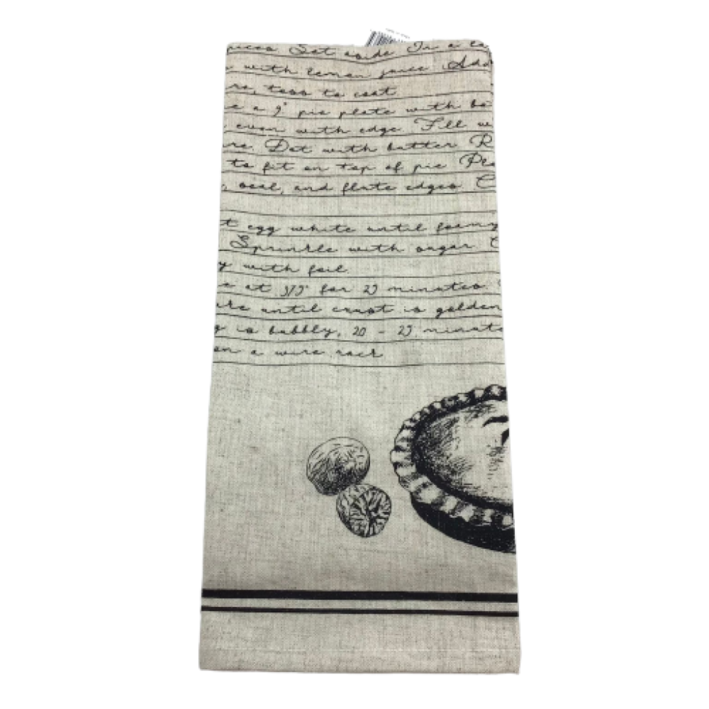 Recipes Tea Towels Set Of 3