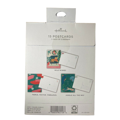 Hallmark Wild Wishes Postcards