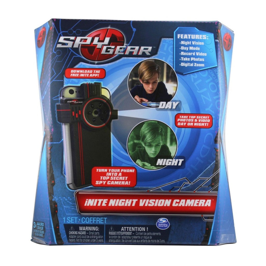 Spy Gear iNite Clip-on Secret Agent Night Vision Camera Detective Gadg –  TMIGifts