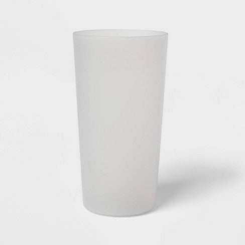 Light Gray 26 Ounce Plastic Tumbler