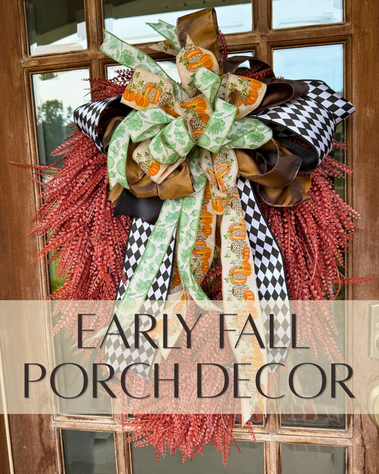 Fall Porch Decor