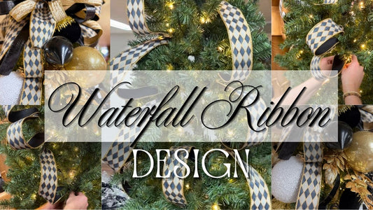 How to Create a Waterfall Ribbon Look on a Tree