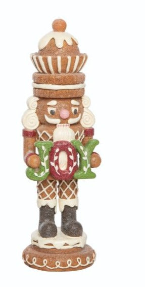 Resin Candy Gingerbread Nutcracker Decor Two Styles