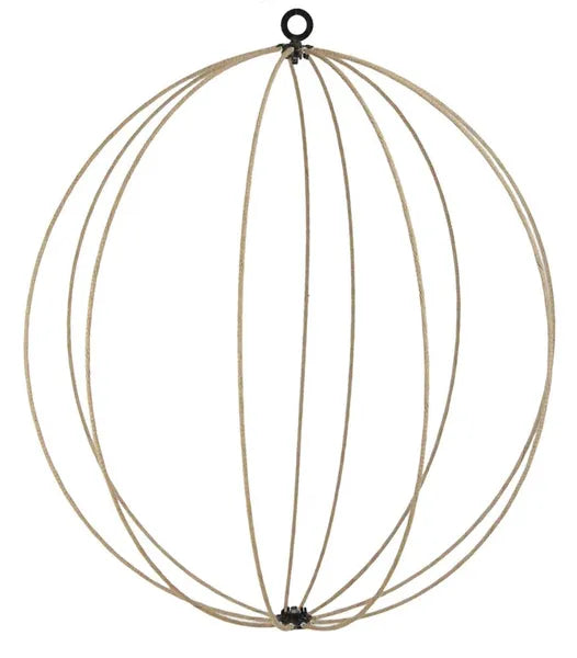 24 Inch Natural Tubing Wrap Folding Ball