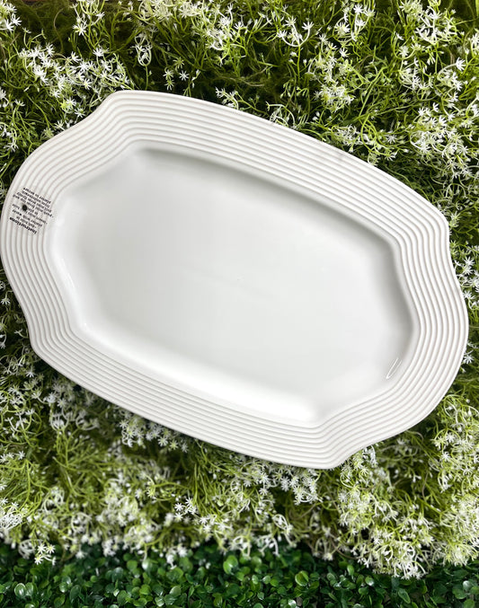 Nora Fleming Pinstripe Pretty Platter