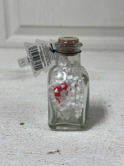 The North Pole Glass Collectible Jar