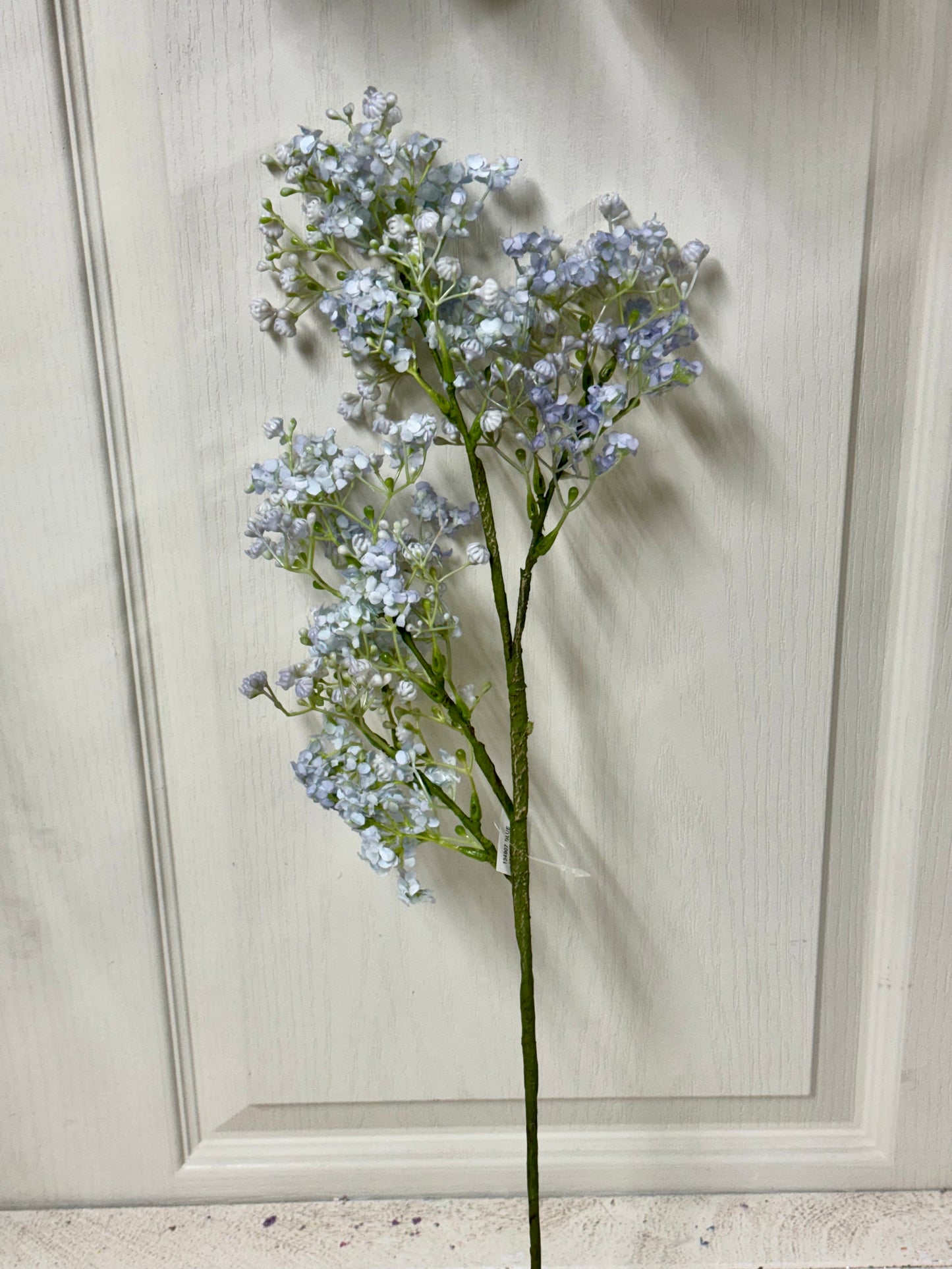 24 Inch Blue Baby's Breath Spray