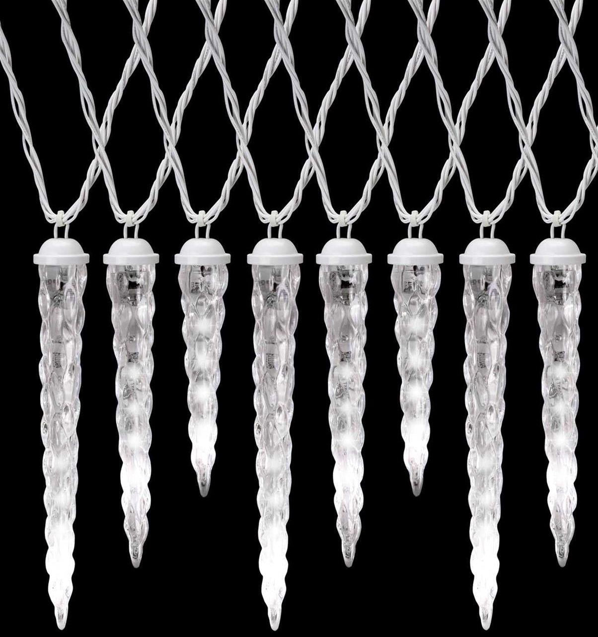 Shooting Star Icicle Light String Open Box