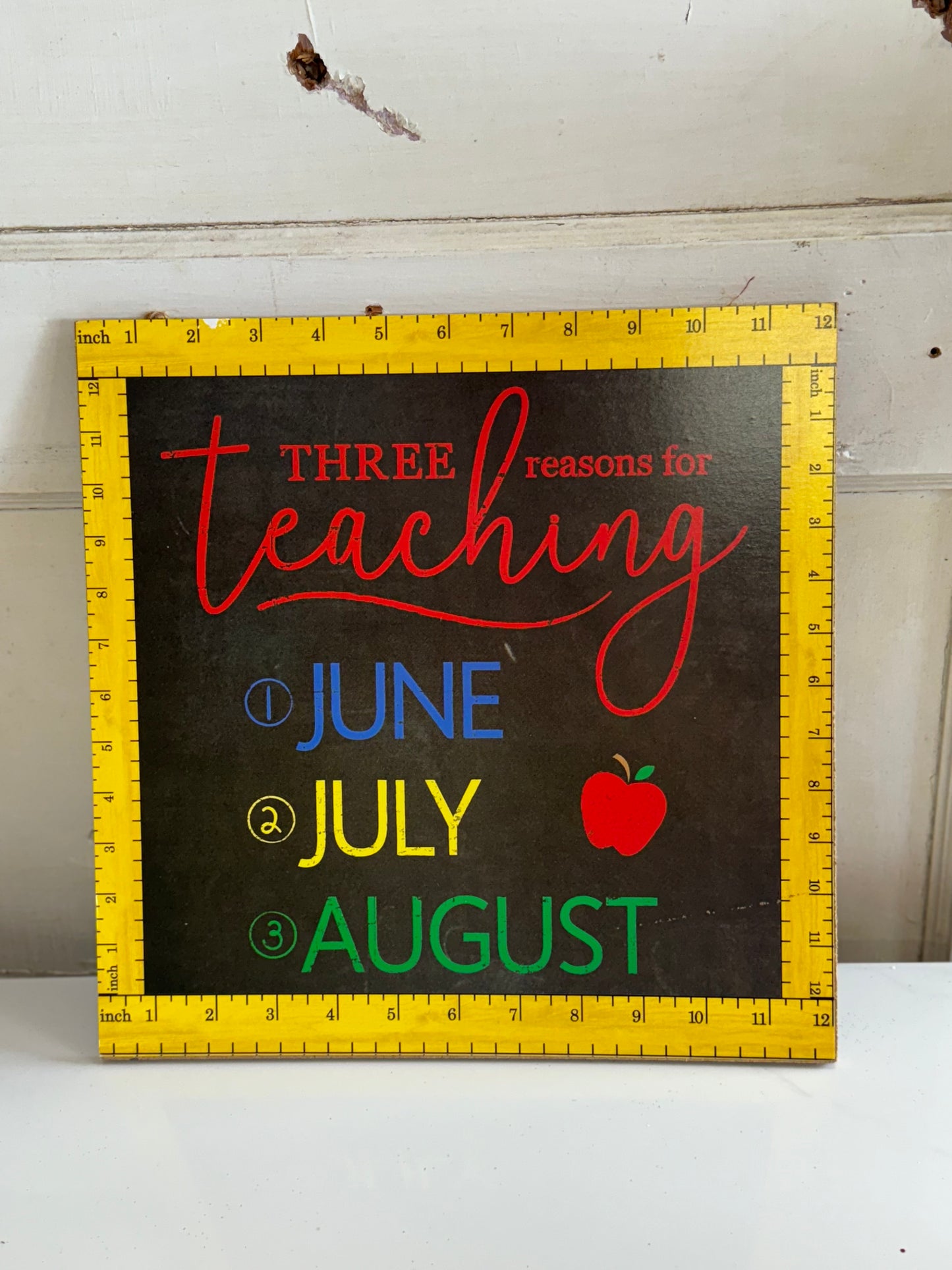 Three Reasons For Teaching 12 Inch x12 Inch Sign