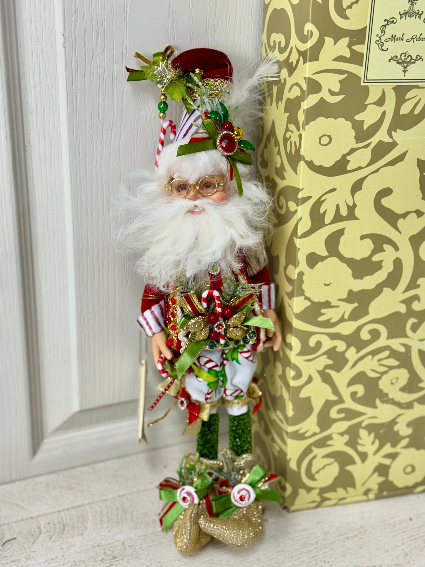 Mark Roberts 14 Inch Northpole Candy Cane Elf