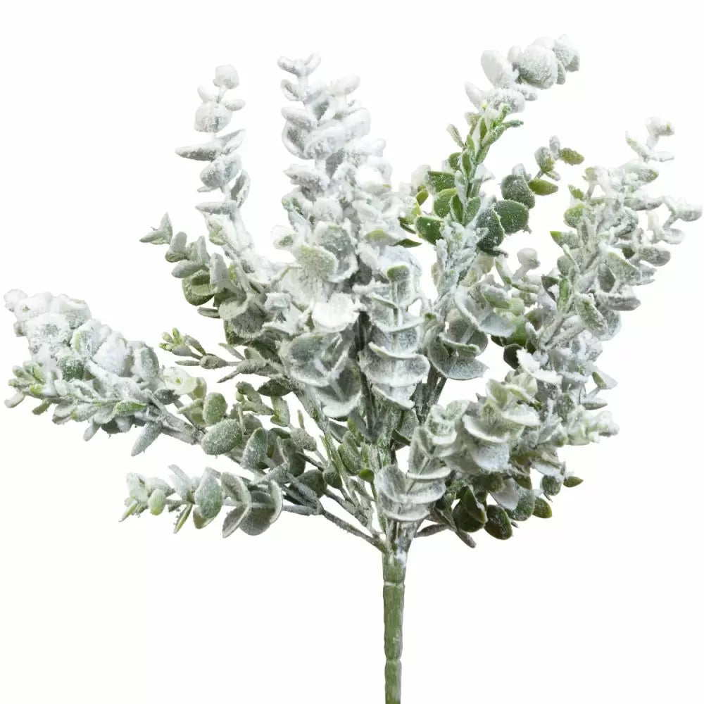 13 Inch Eucalyptus Snow Bush