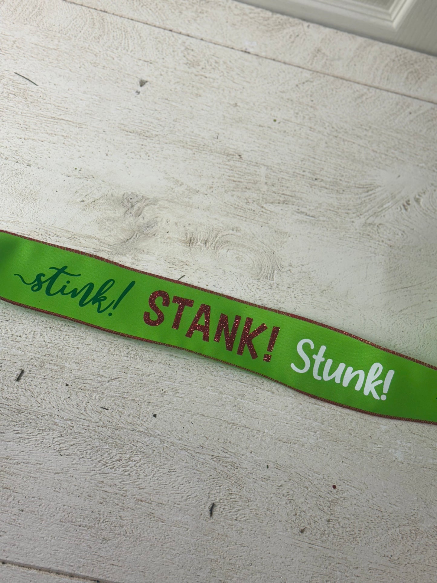 2.5 Inch By 10 Yard Stink Stank Stunk Ribbon