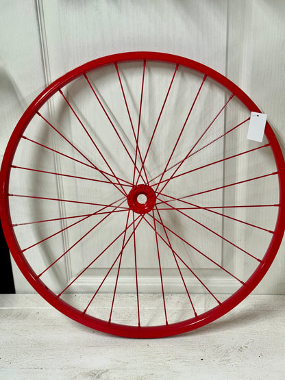 20 Inch Red Decorative Bicycle Rim