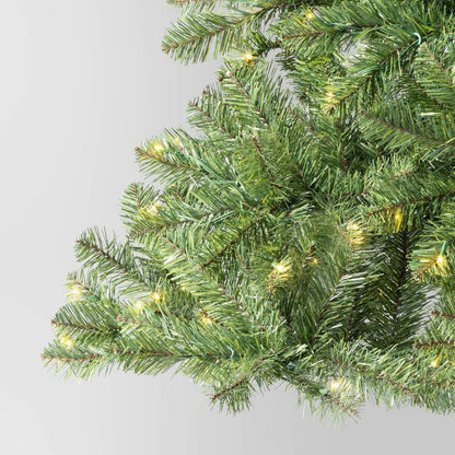 6.5 Foot Wondershop Pre-Lit Alberta Spruce Bi-Color LED Christmas Tree *OPEN BOX*
