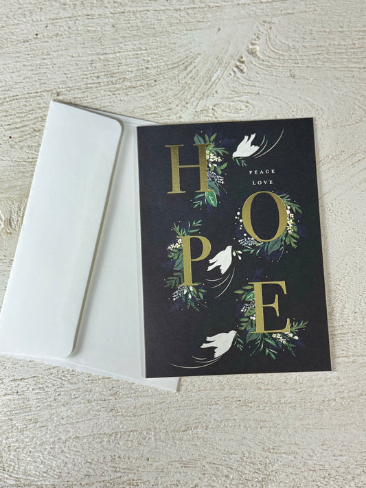 Minted Hope Christmas Card