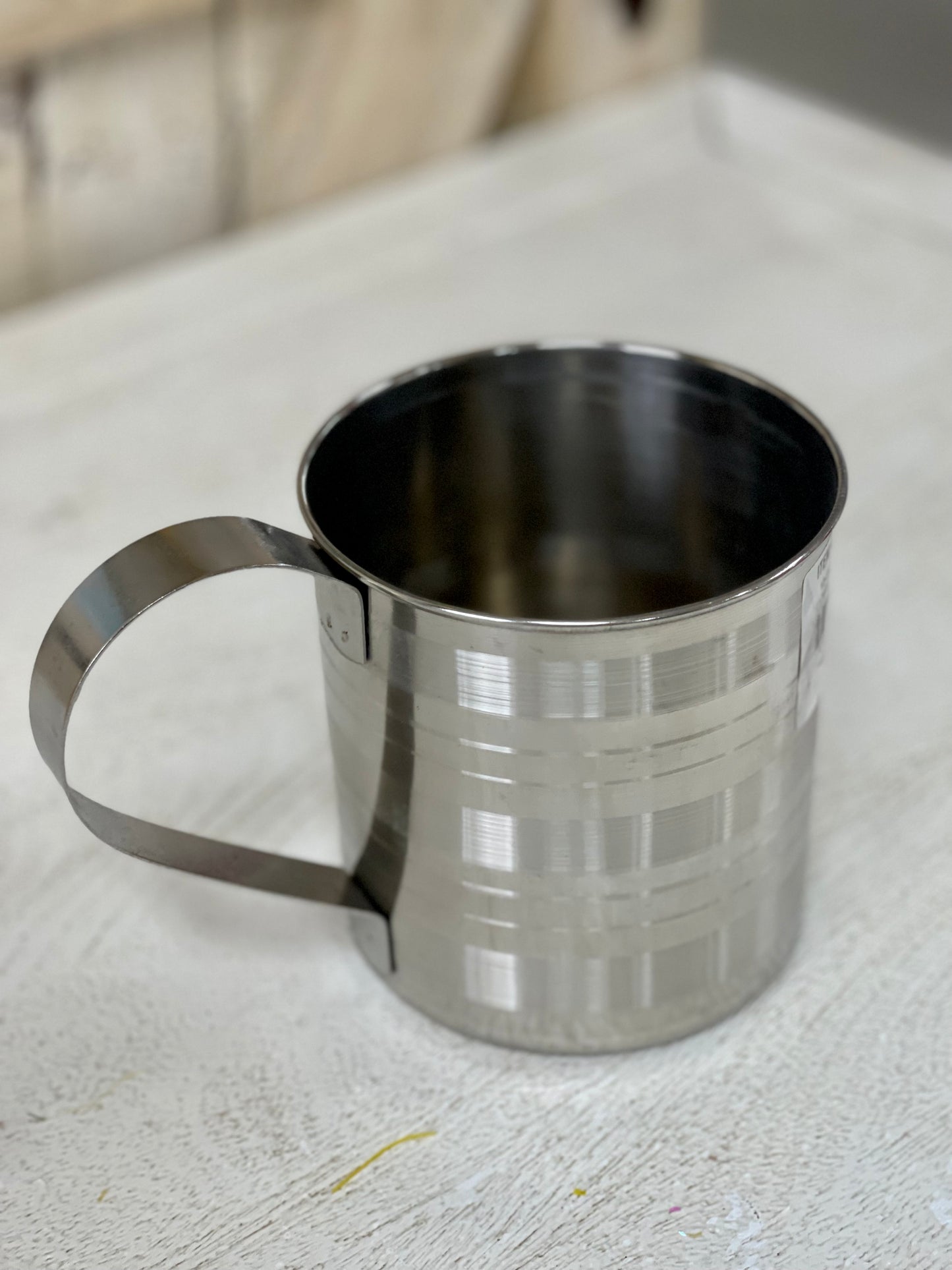 12cm Metal Mug With A Handle