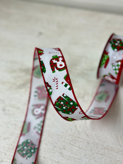 1.5 Inch By 10 Yard Ugly Christmas Sweaters Ribbon