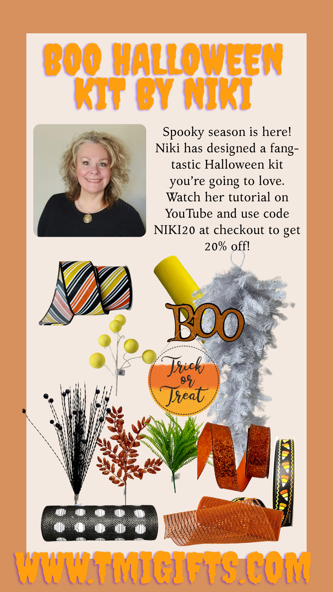 Boo Halloween Kit By Niki