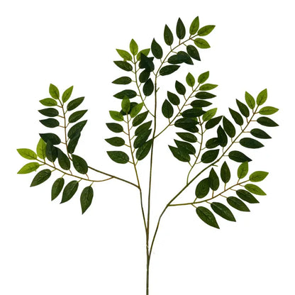 27 Inch Green Smilax Leaves Spray