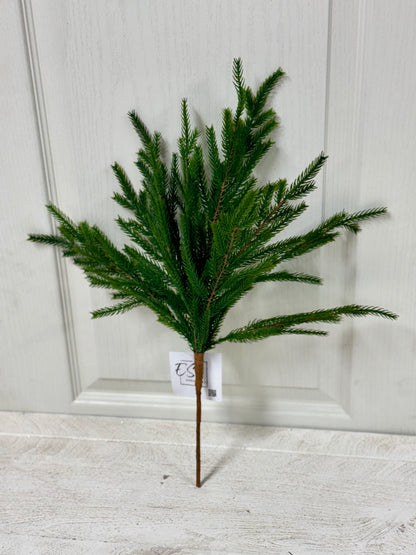 20 Inch Artificial Norfolk Pine Spray