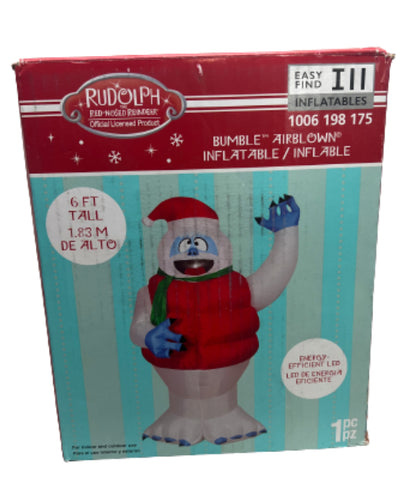 Rudolph The Red-Nosed Reindeer Bumble Inflatable