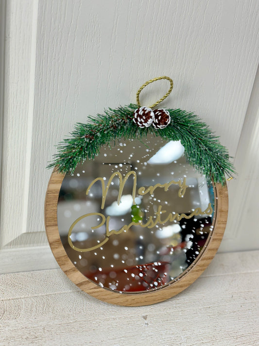 9.5 Inch Merry Christmas Hanging Decor