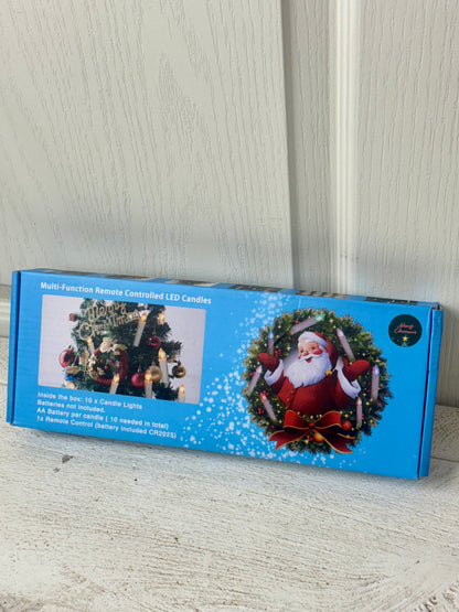 4 Inch LED Clip On Candles With Remote