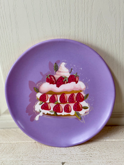 8.75 Inch Glitterville Patisserie Plate 12 Assorted Styles