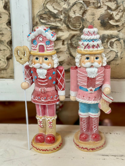 12.5 Inch Resin Sweets Nutcracker Two Styles