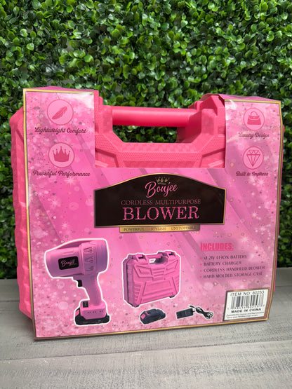 Boujee Pink Cordless Multipurpose Blower