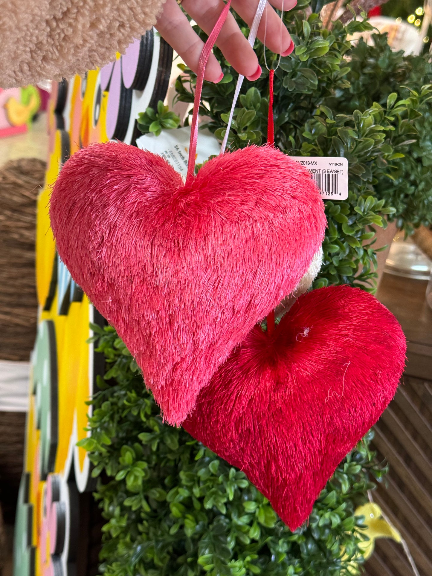 6.5 Inch Bundle Of Hanging Hearts