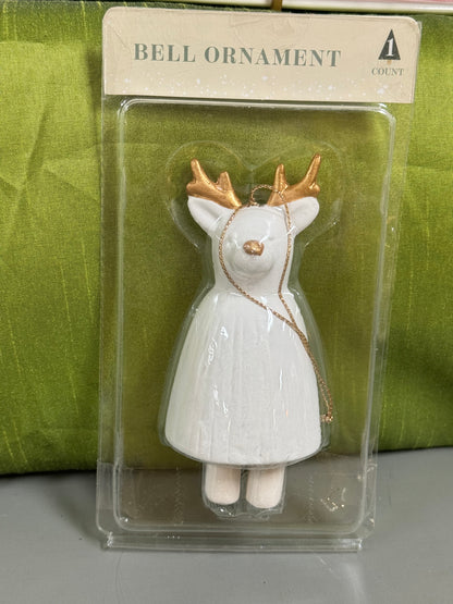 Reindeer Bell Ornament