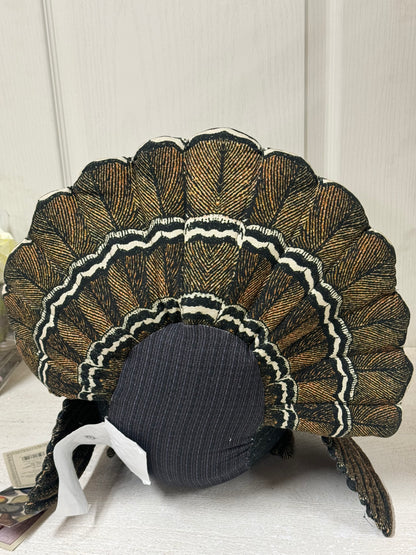 John Derian Company Embellished Turkey Pillow