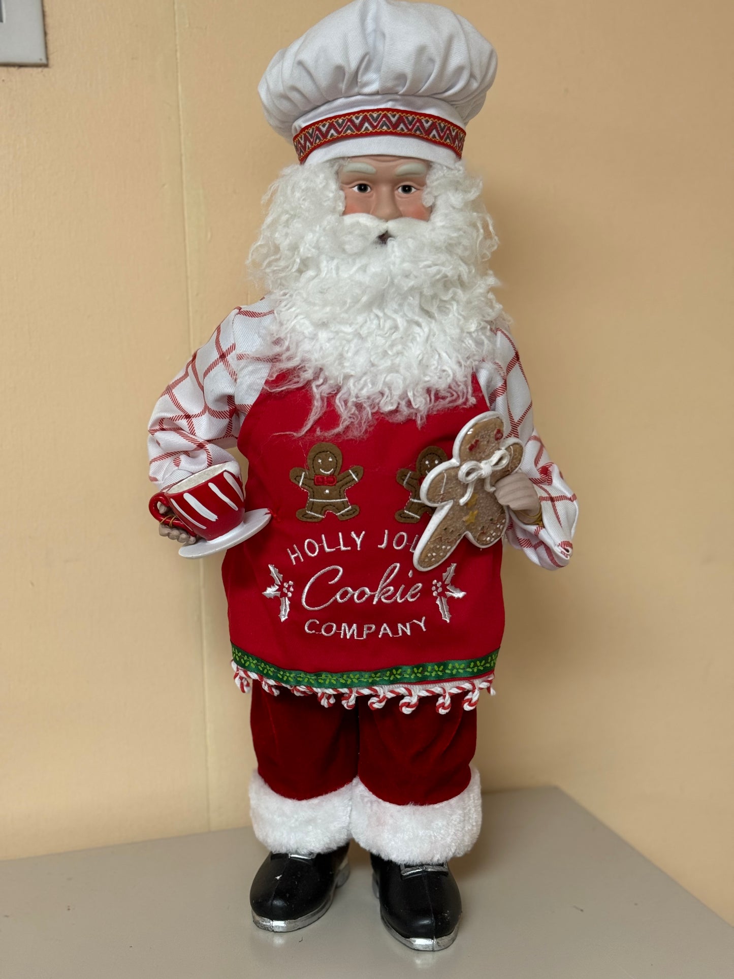 18 Inch Gingerbread Santa Two Styles