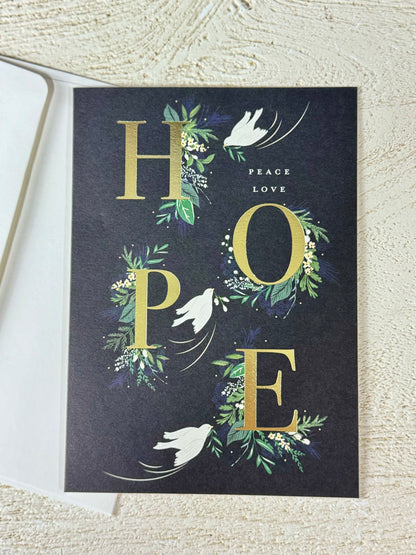 Minted Hope Christmas Card